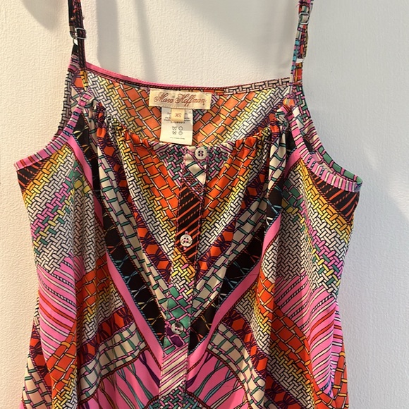 Mara Hoffman print mini dress. Size XS. Perfect for summer! Adjustable straps. - Picture 2 of 3